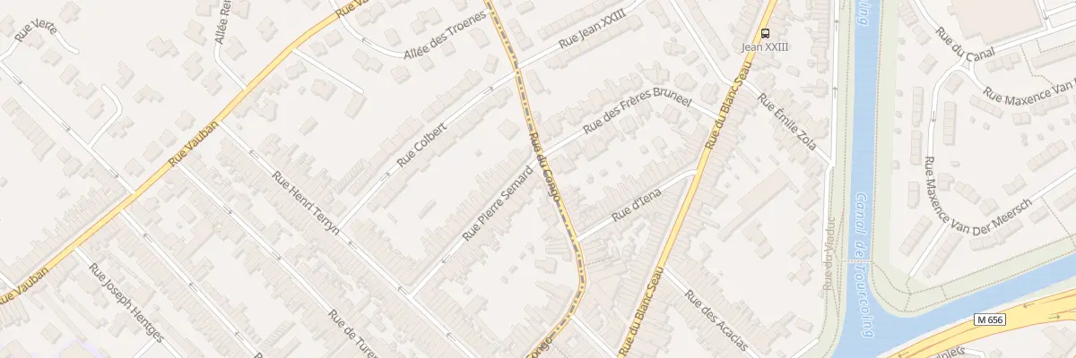 Plan du 52 Rue Pierre Sémard à Mouvaux