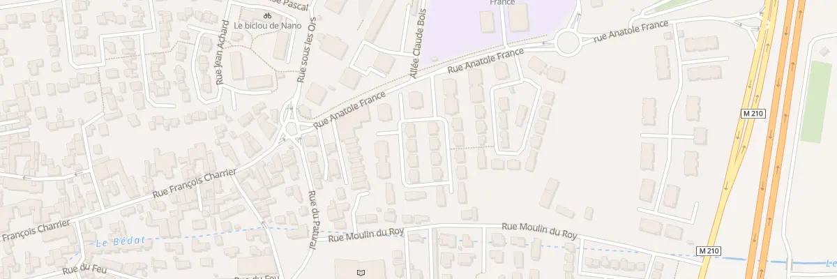 Plan du 63 All de la Reine à Gerzat