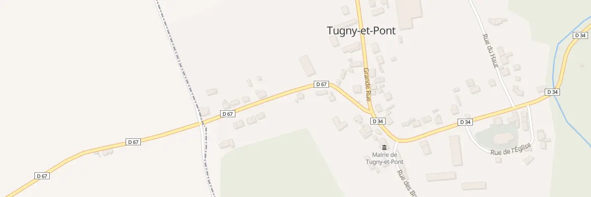 Plan du 5 Rue des Prés à Tugny-et-Pont