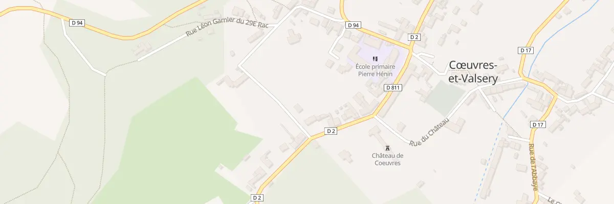 Plan du 2 Rle du Verger du Château à Cœuvres-et-Valsery