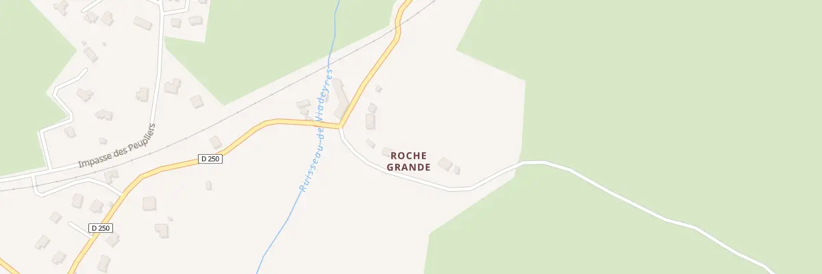 Plan du 6056 Roche Grande à Saint-Georges