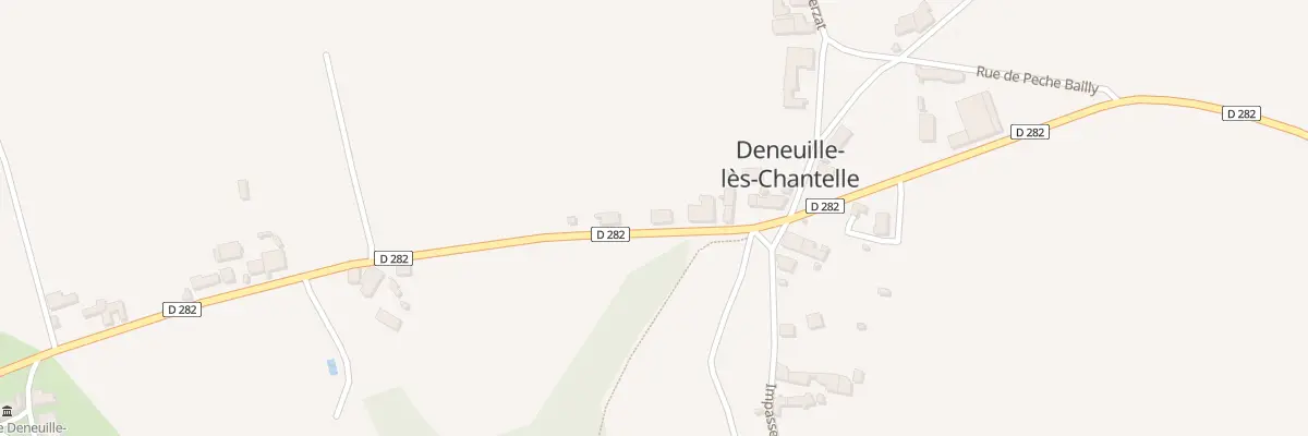 Plan du 21 Rte de Chantelle à Deneuille-lès-Chantelle