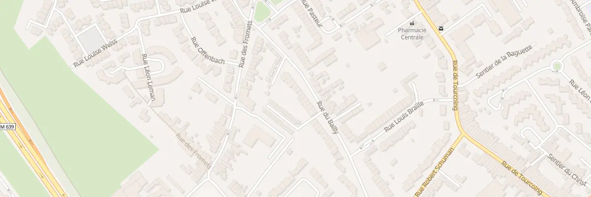 Plan du 12 Rue du Bailly à Neuville-en-Ferrain