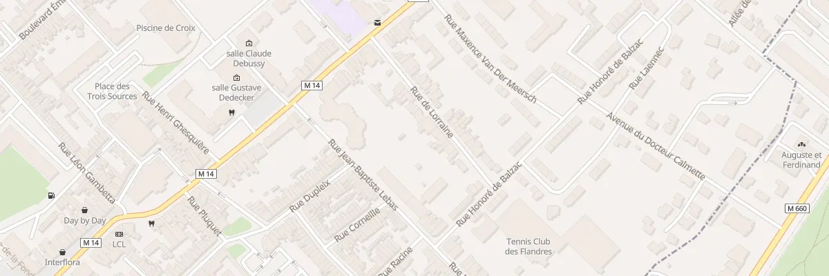 Plan du 32 Rue de Lorraine à Croix