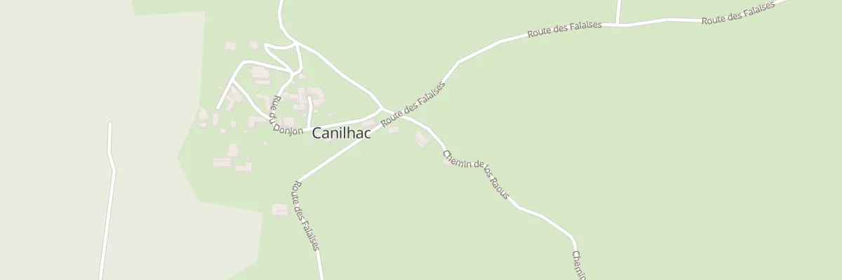 Plan du 4 Che de los Raous à Banassac-Canilhac