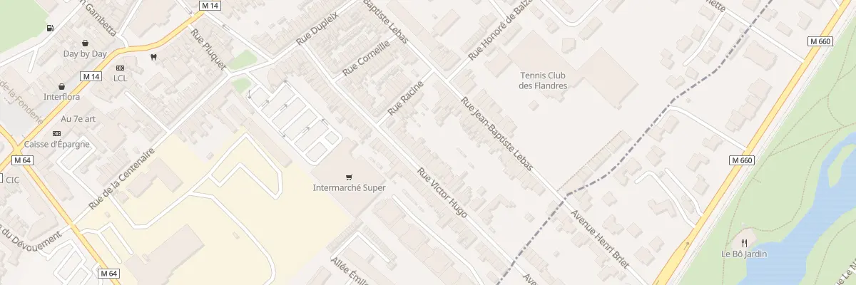 Plan du 51 Rue Victor Hugo à Croix