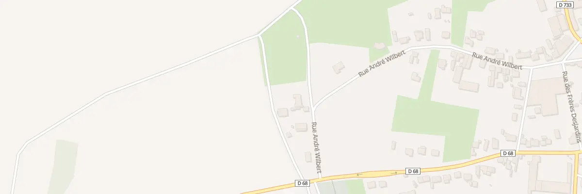 Plan du 36 Rue André Wilbert à Étreillers