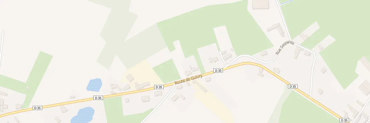 Plan du 10 Rte de Guivry à Ugny-le-Gay