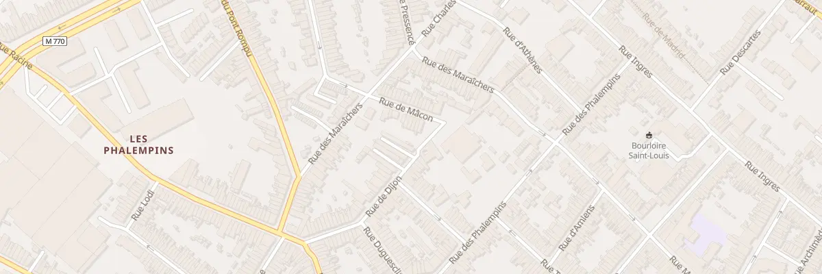 Plan du 49 Rue de Mâcon à Tourcoing