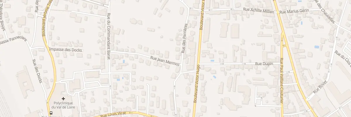 Plan du 13B Rue des Perrières à Nevers