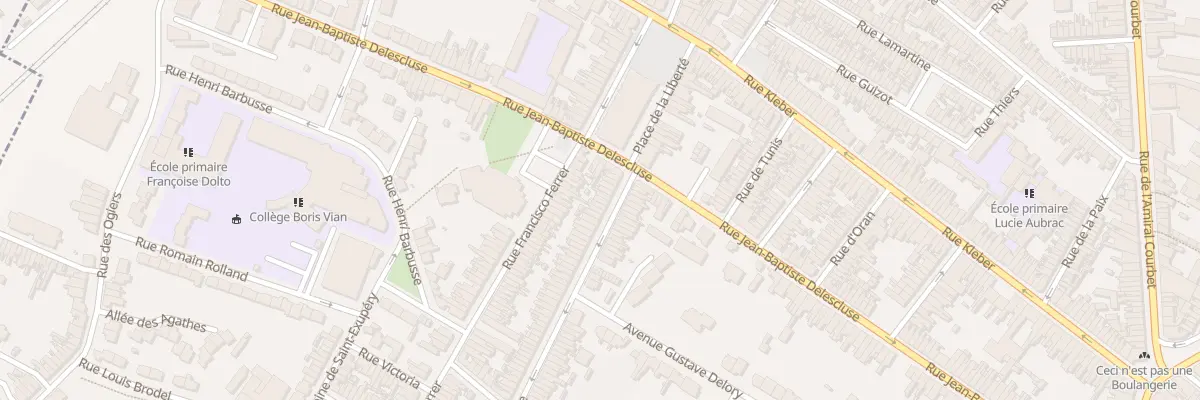 Plan du 191 Rue Jules Guesde à Croix