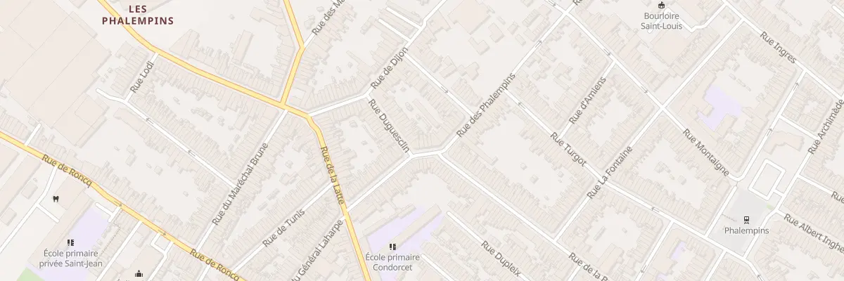 Plan du 35 Rue des Phalempins à Tourcoing