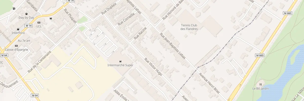 Plan du 53B Rue Victor Hugo à Croix