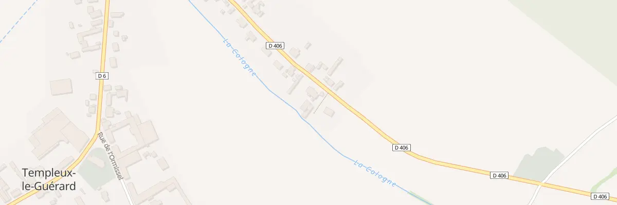 Plan du 26 Rue du Faubourg à Templeux-le-Guérard