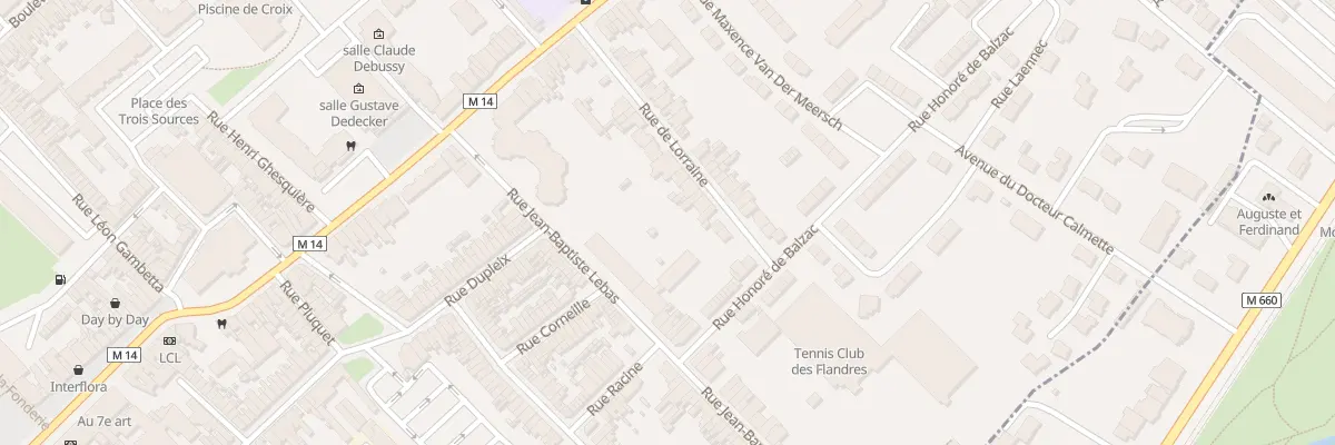 Plan du 42 Rue de Lorraine à Croix