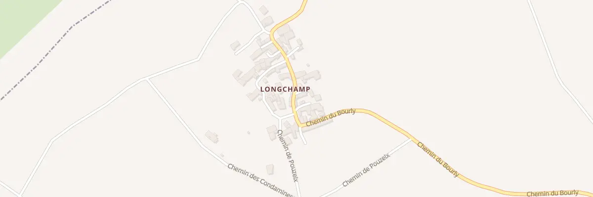 Plan du 9005 Rue du Four (Longchamp) à Mareugheol