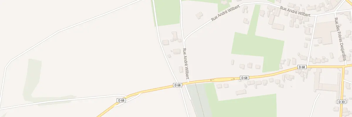 Plan du 38 Rue André Wilbert à Étreillers