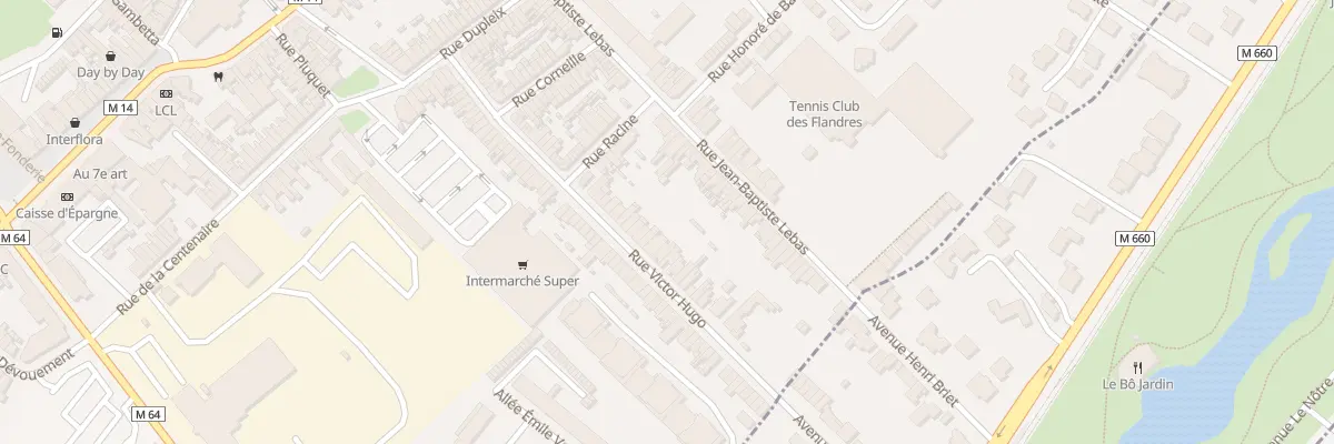 Plan du 55 Rue Victor Hugo à Croix