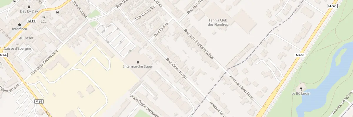 Plan du 59 Rue Victor Hugo à Croix
