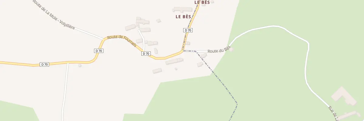 Plan du 5092A Le Bes à Termes