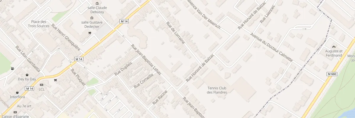 Plan du 46 Rue de Lorraine à Croix