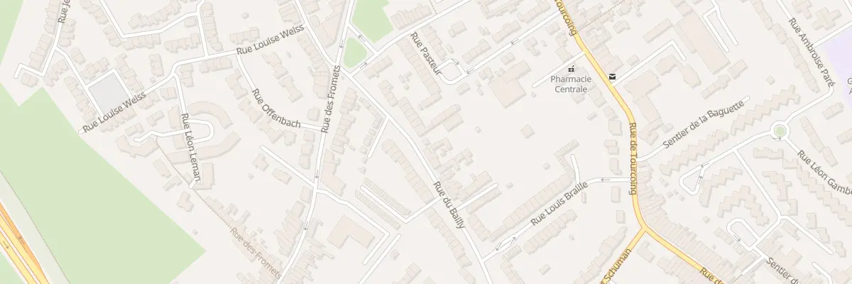 Plan du 21 Rue du Bailly à Neuville-en-Ferrain