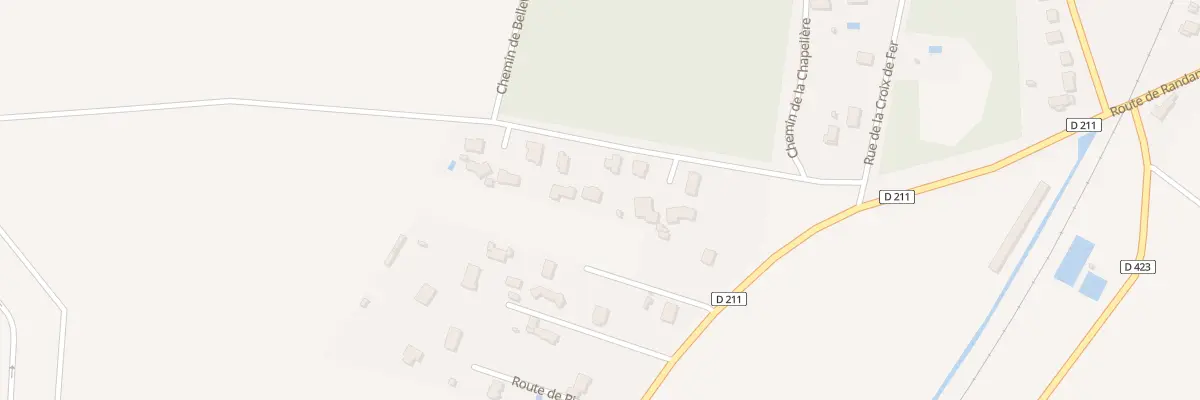 Plan du 21 Che de la Chapeliere à Pessat-Villeneuve