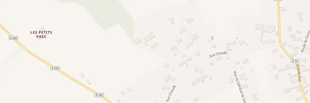 Plan du 1 Rue de l’Etang à Villebougis