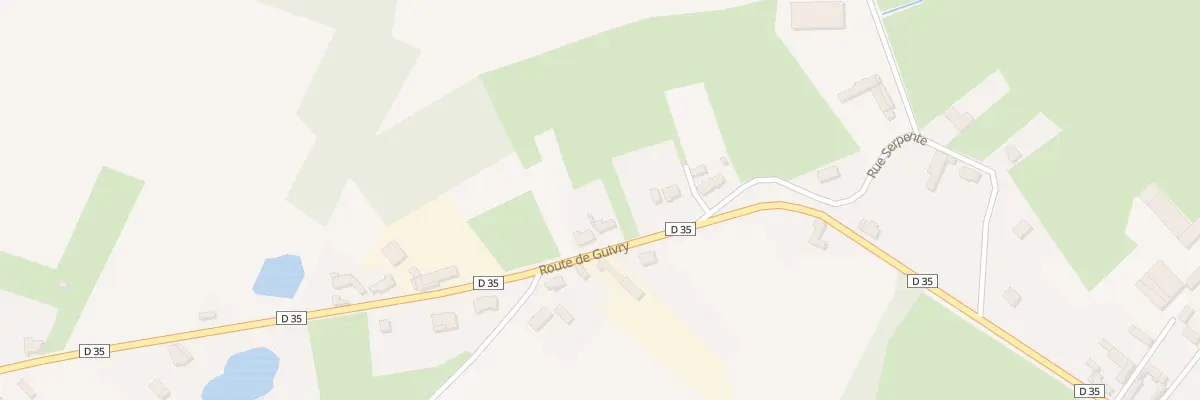 Plan du 8 Rte de Guivry à Ugny-le-Gay