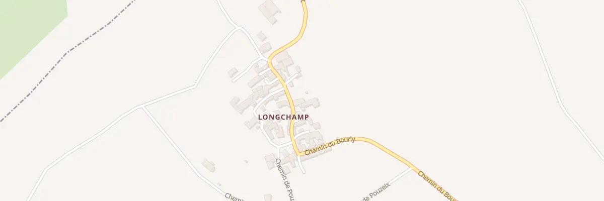Plan du 9008 Rue du Four (Longchamp) à Mareugheol