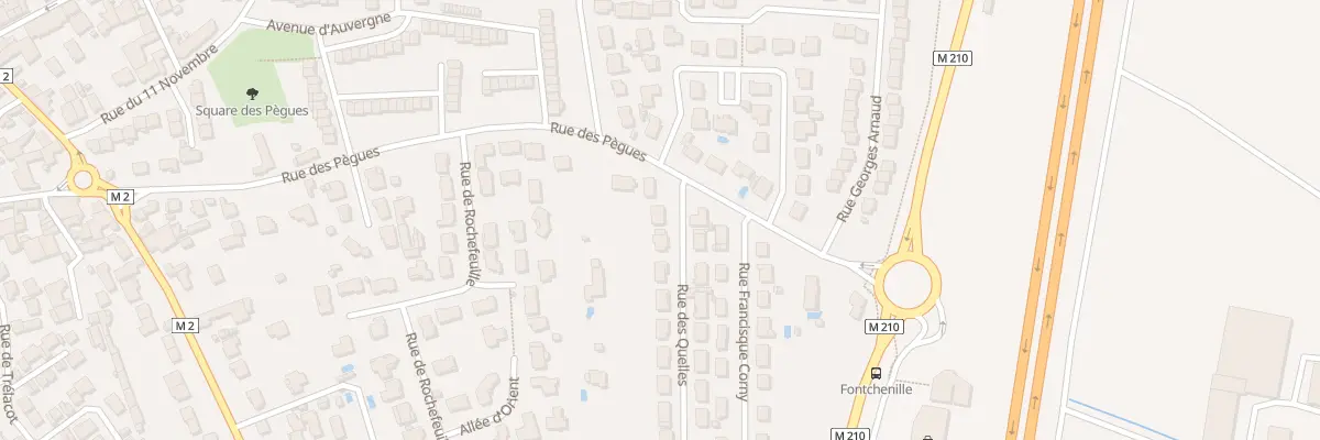Plan du 4 Rue des Quelles à Gerzat
