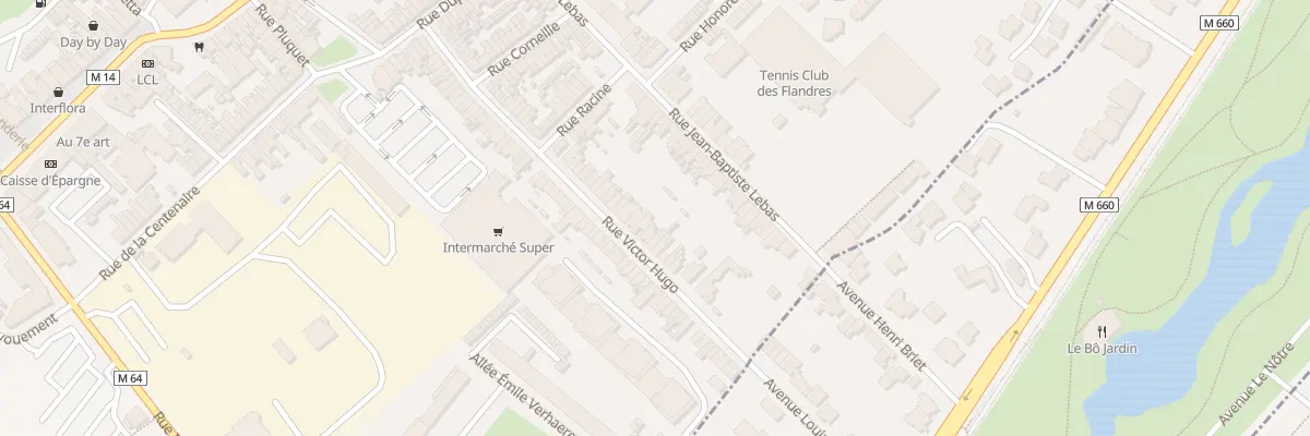 Plan du 61 Rue Victor Hugo à Croix