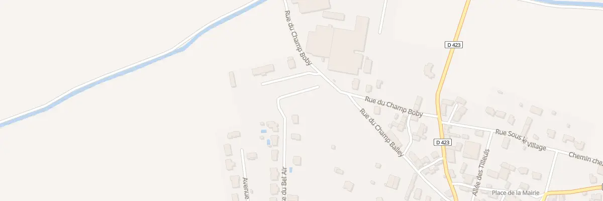 Plan du 12 Imp du Bel Air à Pessat-Villeneuve