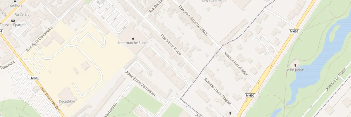 Plan du 90 Rue Victor Hugo à Croix