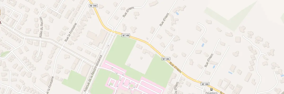Plan du 63 Rue d’Hem à Villeneuve-d’Ascq