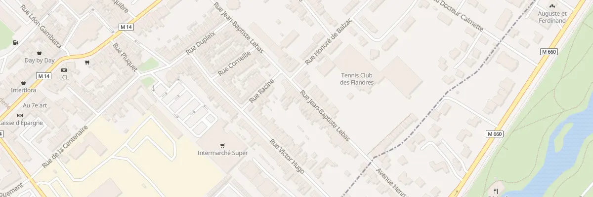 Plan du 72 Rue Jean-Baptiste Lebas à Croix