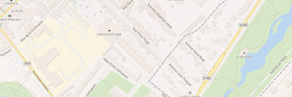 Plan du 92 Rue Victor Hugo à Croix