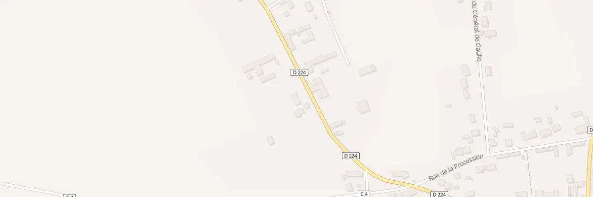 Plan du 13B Rte de St Georges à Villebougis
