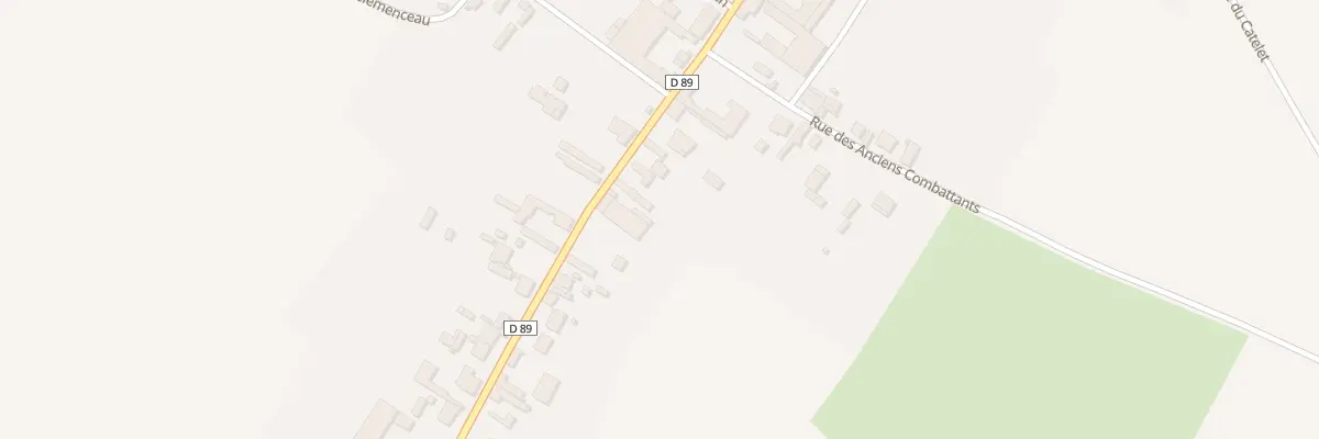 Plan du 35 Rue de la Somme à Villers-Guislain