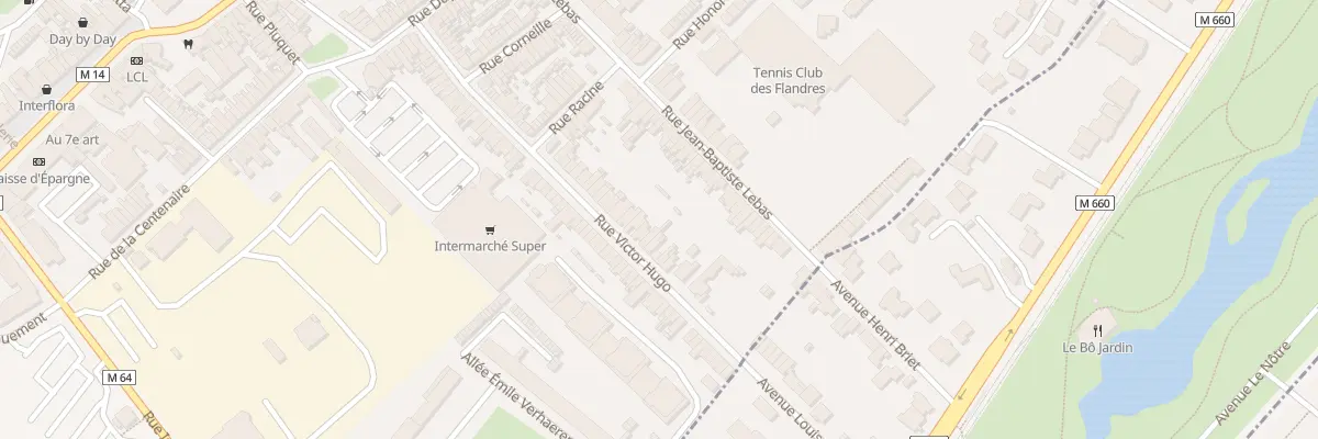 Plan du 63 Rue Victor Hugo à Croix