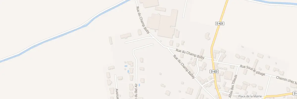 Plan du 14 Imp du Bel Air à Pessat-Villeneuve