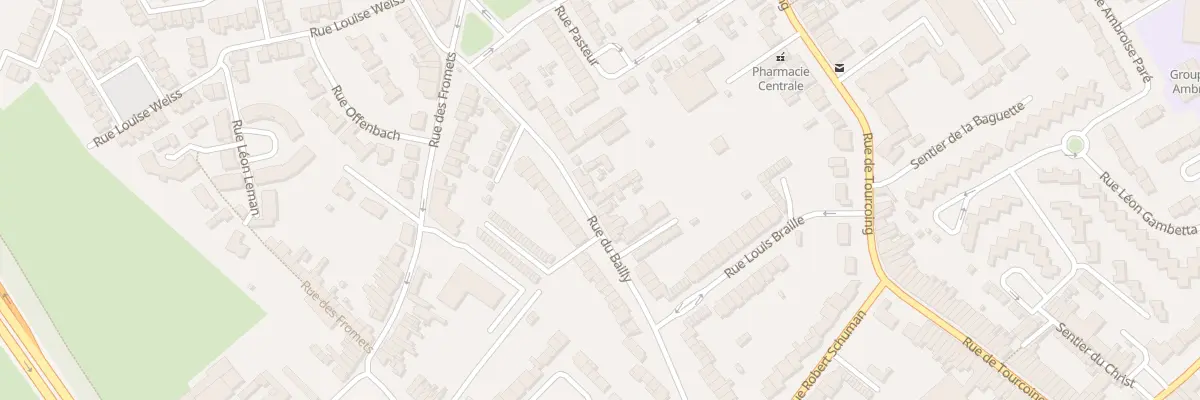 Plan du 35 Rue du Bailly à Neuville-en-Ferrain