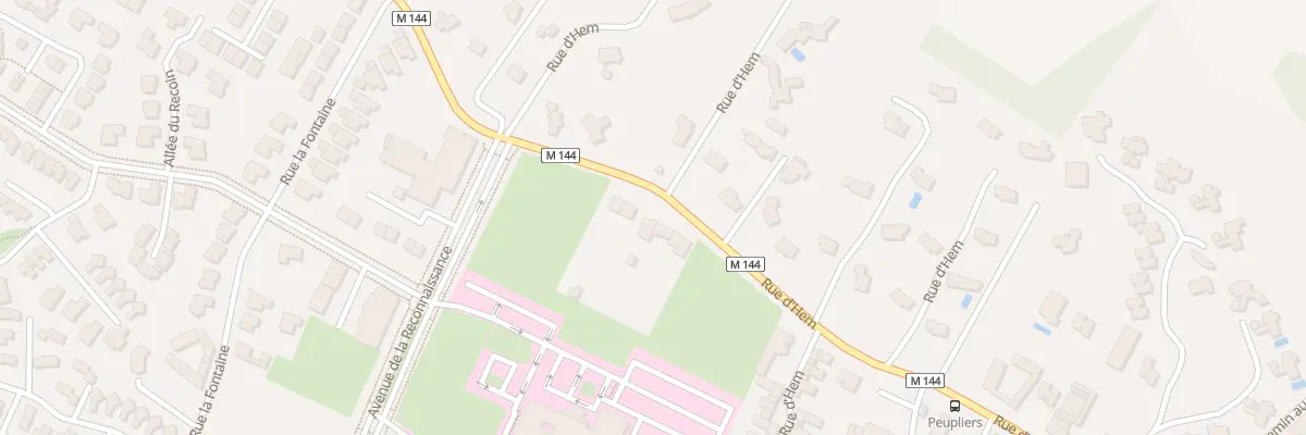 Plan du 61 Rue d’Hem à Villeneuve-d’Ascq