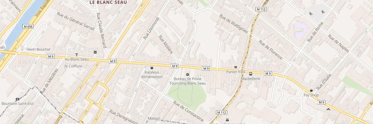 Plan du 141 Rue de Mouvaux à Tourcoing