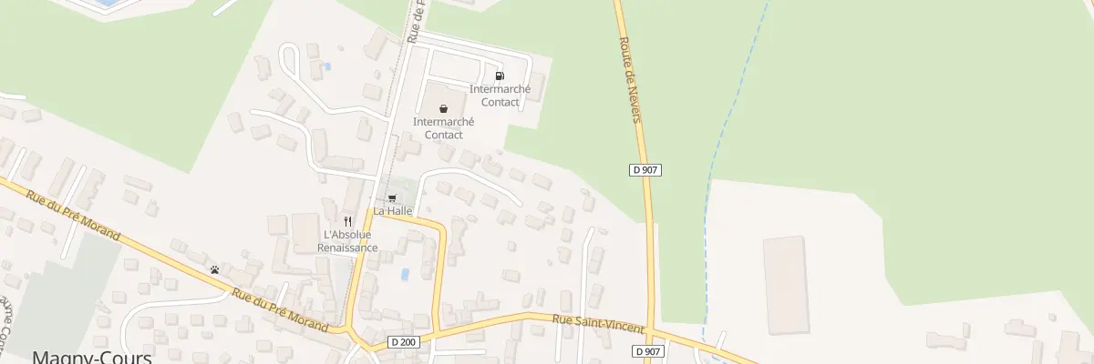 Plan du 7 Rue des Parsonniers à Magny-Cours