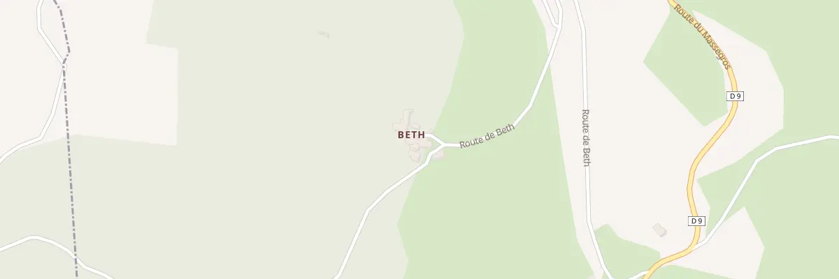 Plan du 5320 Beth à Mostuéjouls