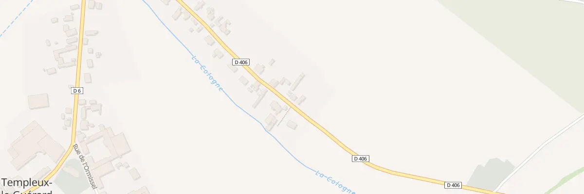 Plan du 35 Rue du Faubourg à Templeux-le-Guérard