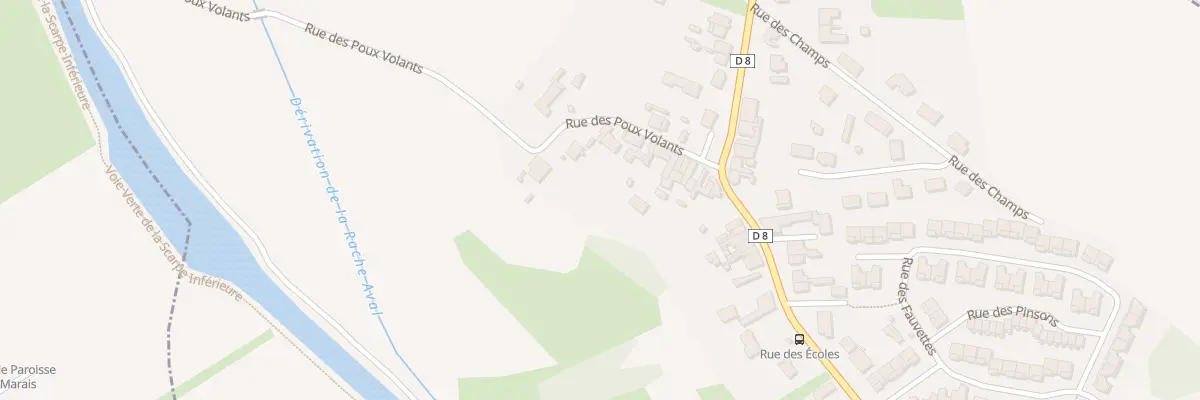 Plan du 67 Rue des Poux Volants à Anhiers