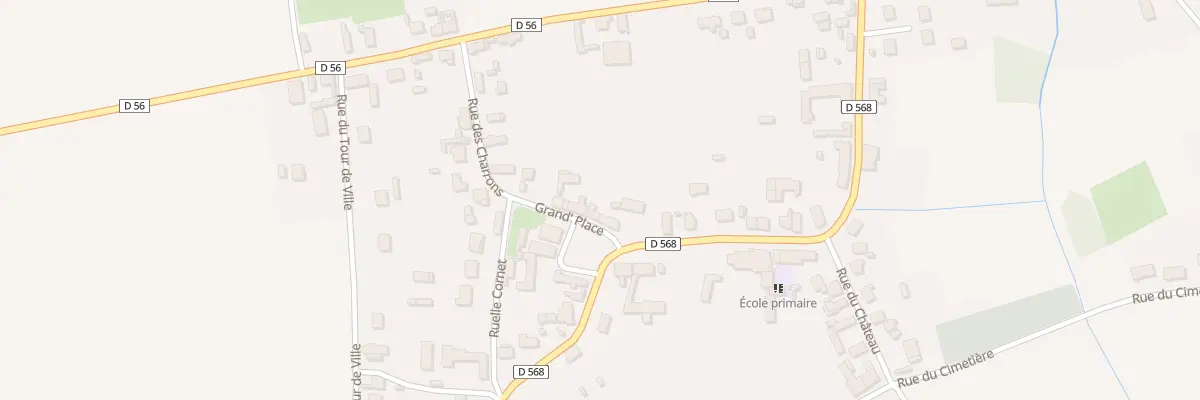 Plan du 24 Gpl Gd Place à Cugny