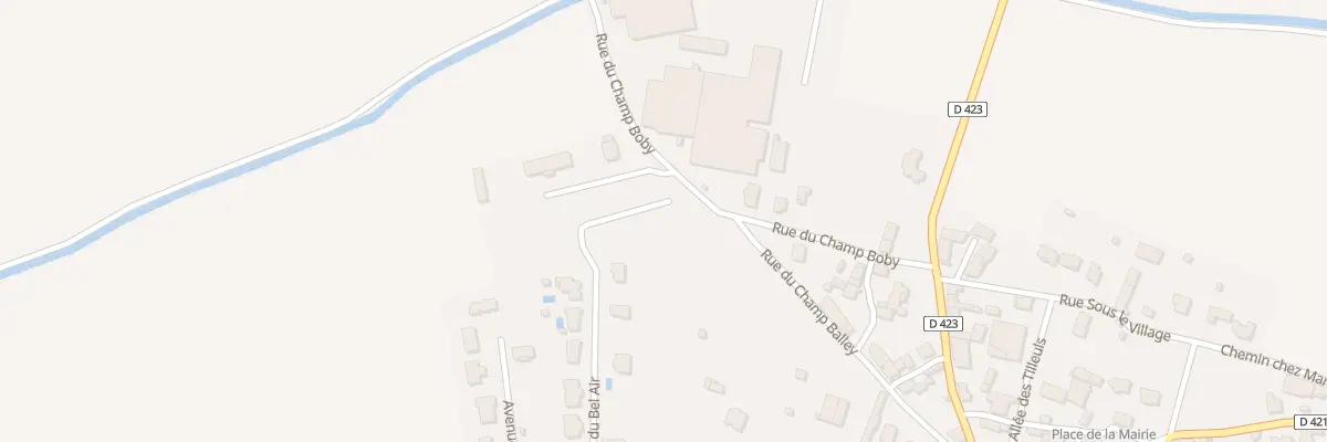 Plan du 16 Imp du Bel Air à Pessat-Villeneuve